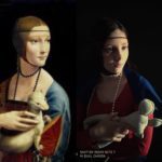 Alicja T. kl. VIc – Leonardo Da Vinci, Dama z gronostajem